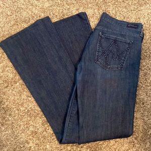 Citizens of Humanity low rise flare jeans